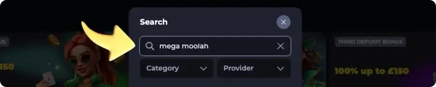 Find Mega Moolah