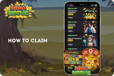 Mega Moolah Claim Bonus